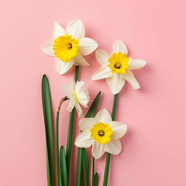 sfondo di fiori di narcisi