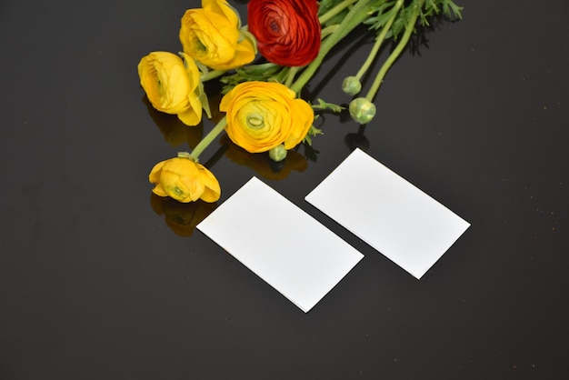 Sfondo di fiori di ranuncolo