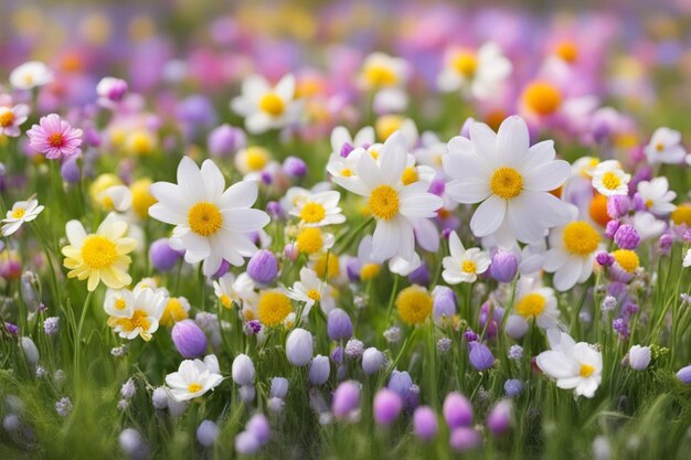 sfondo di fiori primaverili