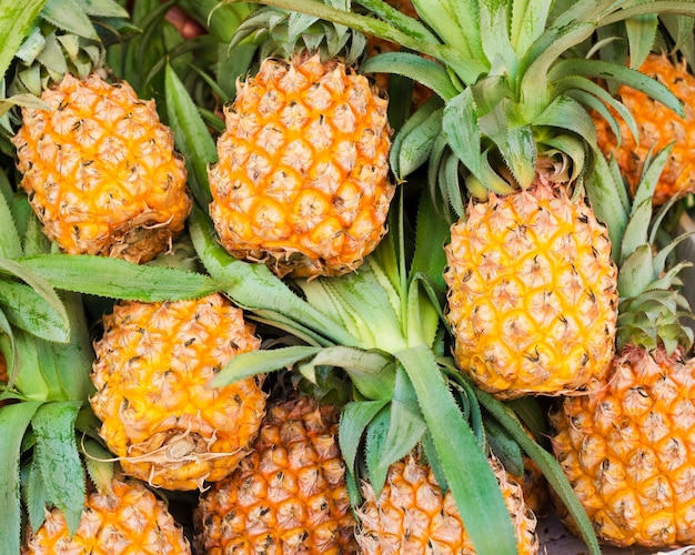 sfondo di frutta ananas