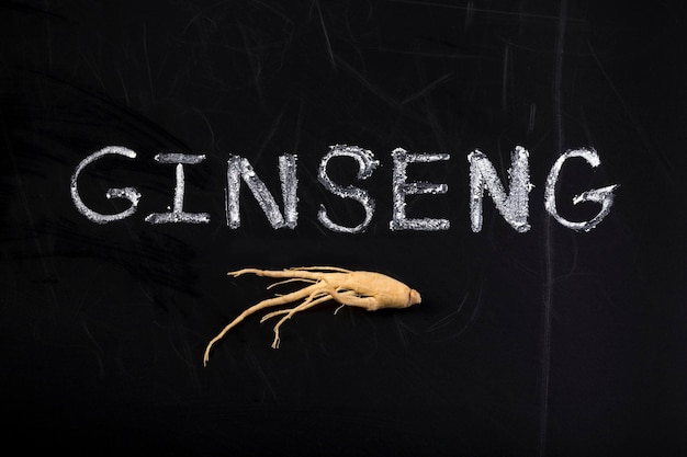 Sfondo di ginseng