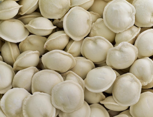 Sfondo di gnocchi surgelati