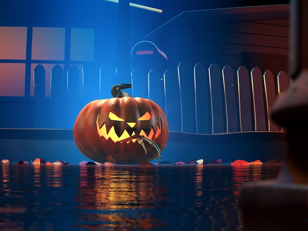 Sfondo di Halloween Jack O Lantern