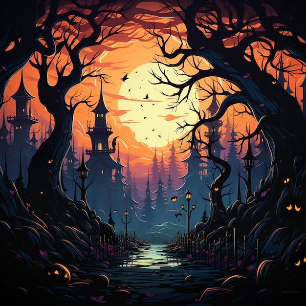 sfondo di Halloween