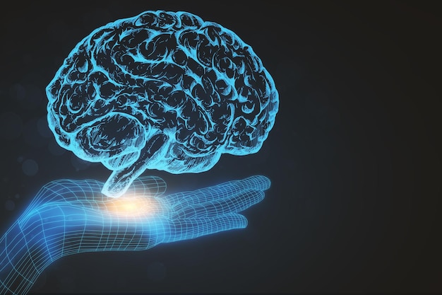 Sfondo di intelligenza artificiale