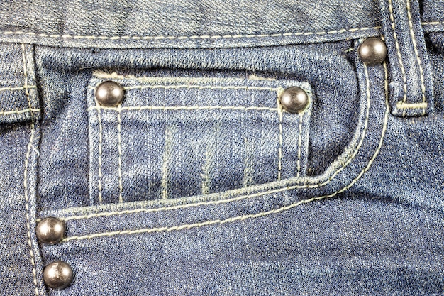 Sfondo di jeans blu