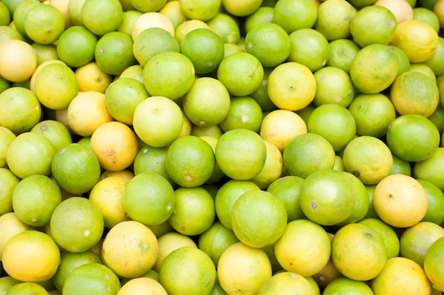 Sfondo di lime fresche