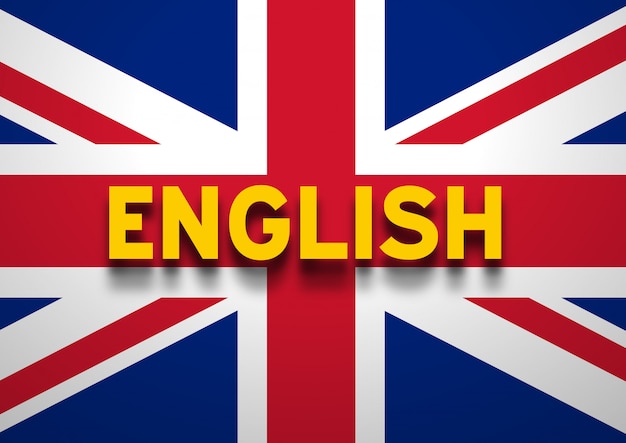 Sfondo di lingua inglese