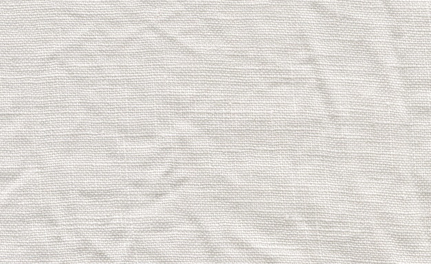 Sfondo di lino bianco naturale
