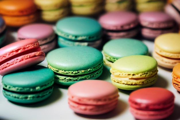 Sfondo Di Macarons