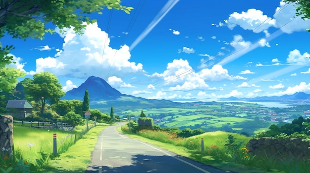 Sfondo di Makoto Shinkai