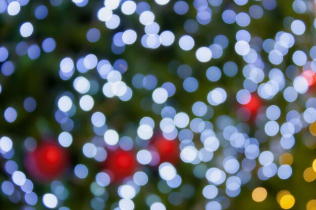 Sfondo di Natale Bokeh