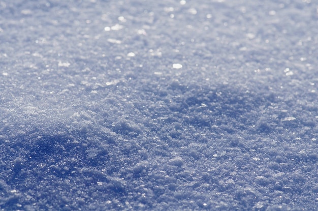 Sfondo di neve con vista ad alto angolo Trama di neve lavorabile Sfondo di neve fresca