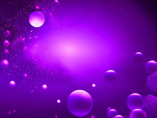 sfondo di particelle incandescenti viola sfumato