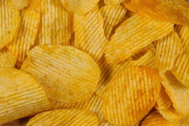 Sfondo di patatine fritte