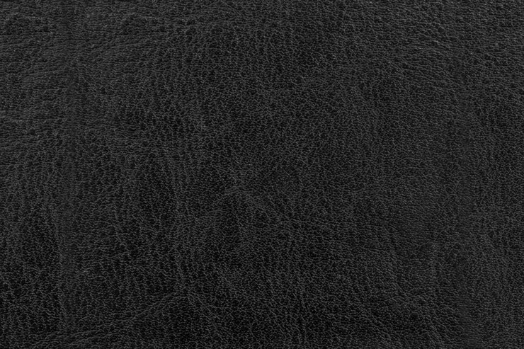 Sfondo di pelle nera, trama di vera pelle.