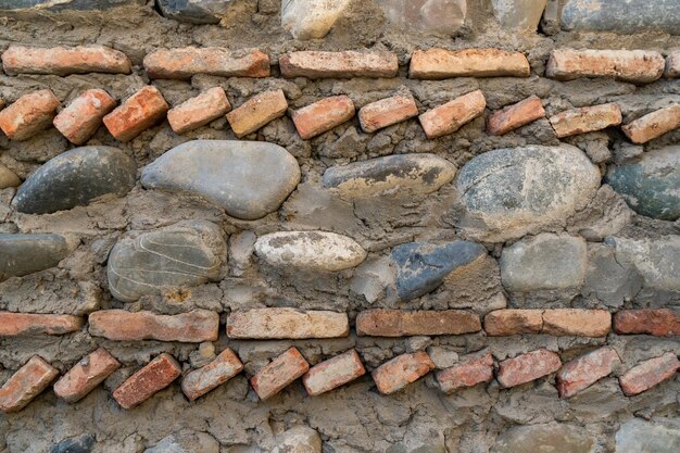 Sfondo di pietra e muro di mattoni texture foto desigen
