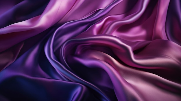 sfondo di raso di seta viola