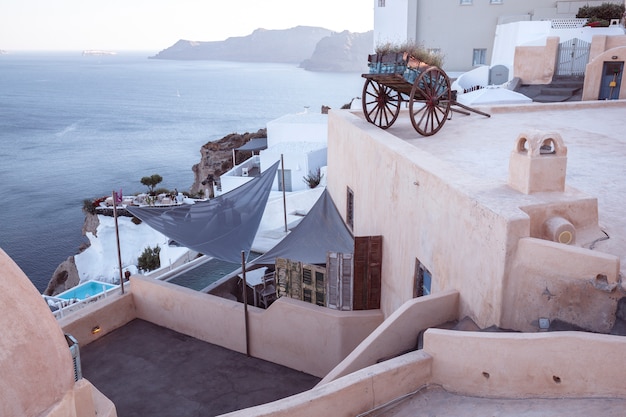 Sfondo di Santorini oia