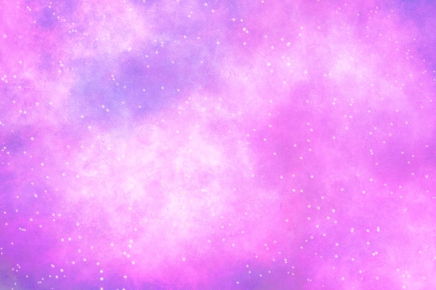 Sfondo di unicorno con fantasia di cielo arcobaleno Galassia spaziale colorata