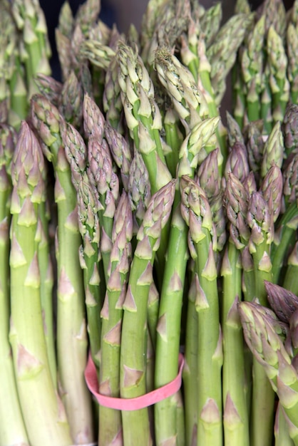 Sfondo Di Verdure Di Asparagi