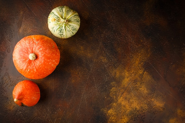 Sfondo di zucca autunnale