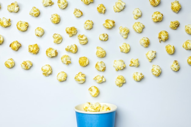 Sfondo dolce popcorn