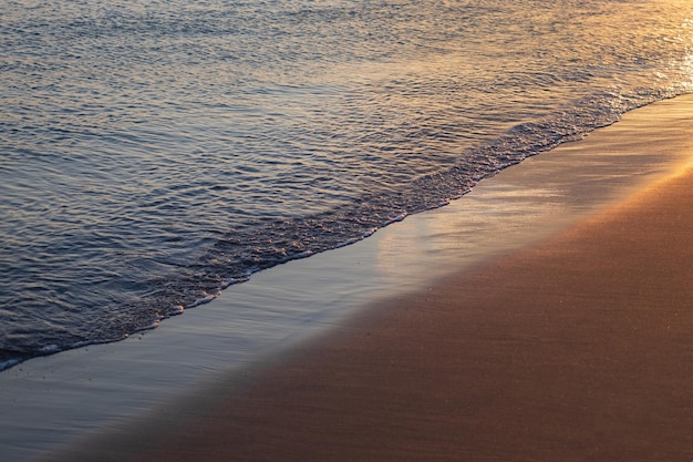 Sfondo estivo marino Paesaggio del mare o dell'oceano