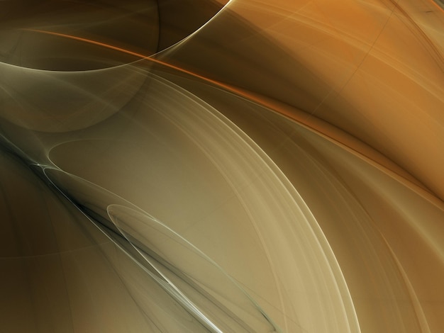 sfondo frattale astratto marrone illustrazione di rendering 3D
