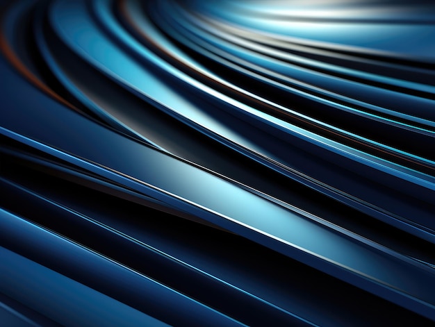 Sfondo futuristico astratto Tecnologia gradiente blu in grigio e blu