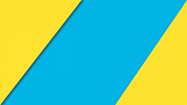 Sfondo geometrico in blu e giallo con texture