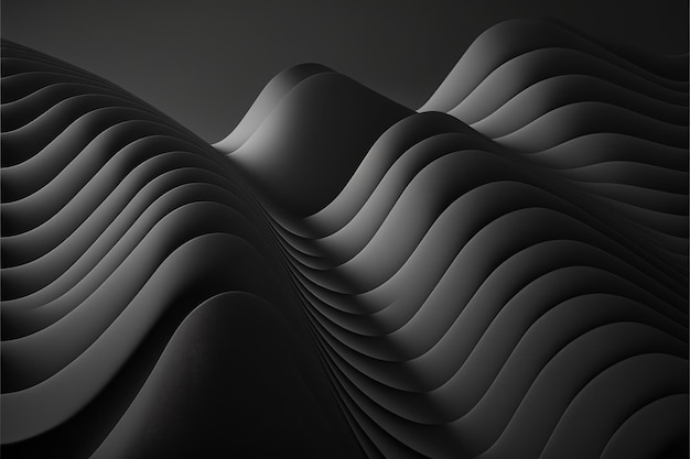 Sfondo geometrico nero scuro astratto minimalista contemporaneo