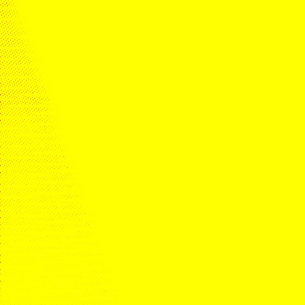 Sfondo giallo semplice Illustrazione squadrata con spazio di copia