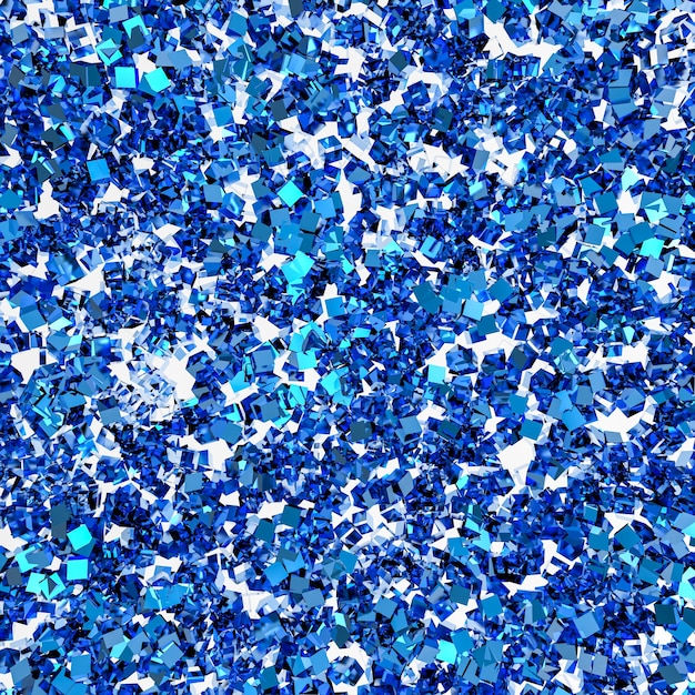 Sfondo glitterato blu