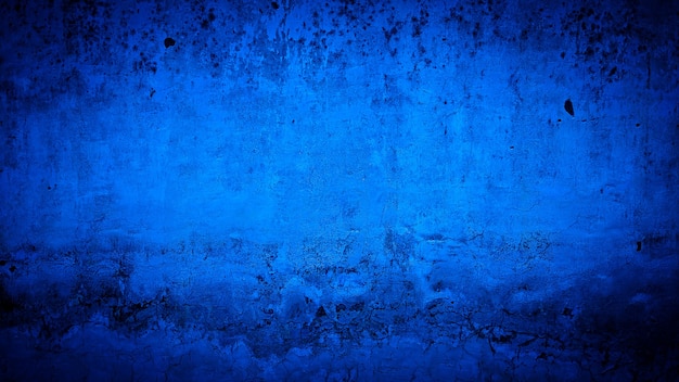 sfondo grunge di colore blu della parete