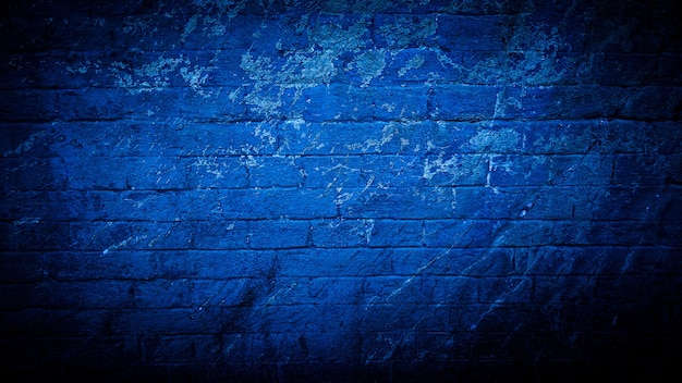 Sfondo grunge di parete blu sfondo astratto sfondo blu