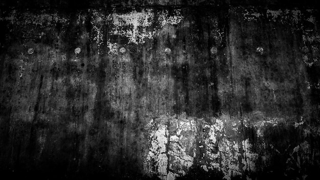 sfondo grunge di vecchio muro bianco e nero
