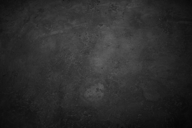 Sfondo grunge nero texturato Tessitura di cemento nero come concetto di horror e Halloween