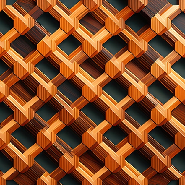 Sfondo in legno naturale grunge pavimenti in parquet design texture senza giunture motivo geometrico