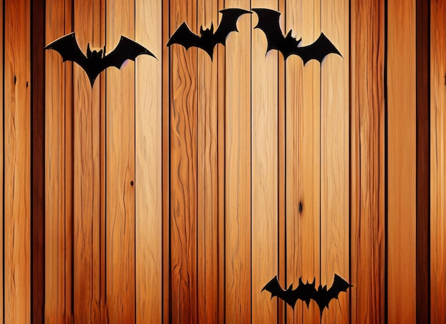 sfondo in legno per Halloween