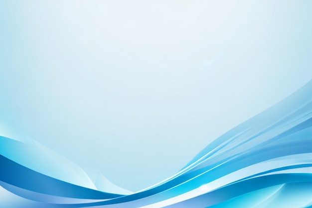sfondo modello cornice curva blu