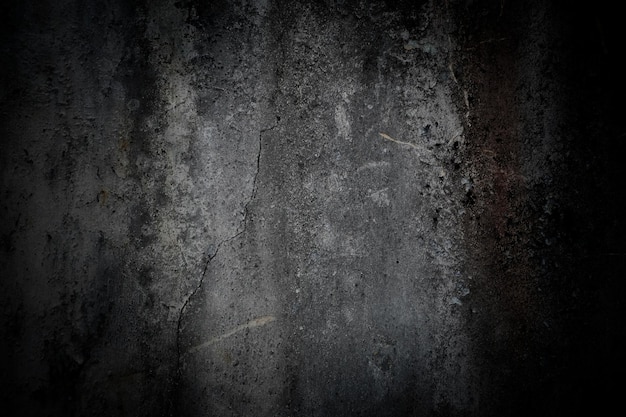 Sfondo muro scuro spaventoso vecchi muri pieni di macchie e graffi sfondo muro concetto horror