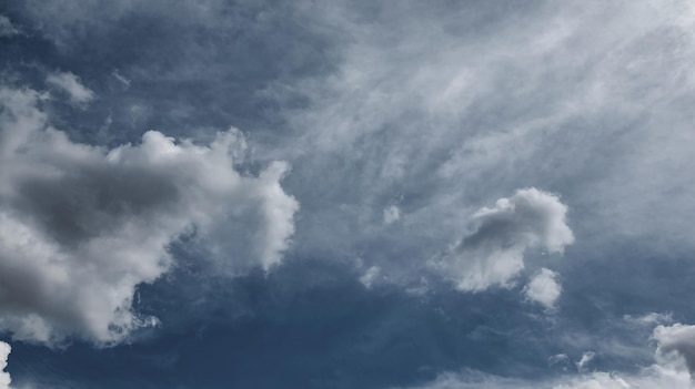 Sfondo naturale delle belle nuvole e cielo blu