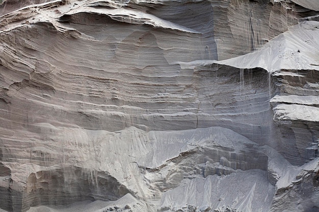 Sfondo naturale. primo piano della roccia della sabbia