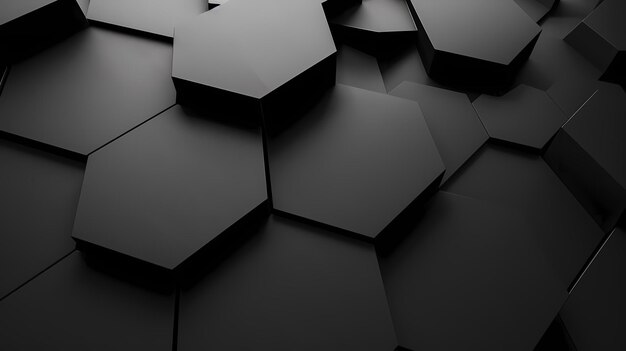 sfondo nero 3d carta da parati semplice e moderno