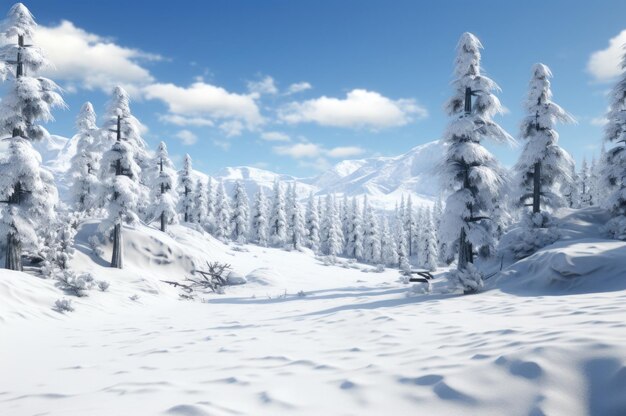 sfondo o carta da parati da neve invernale