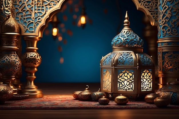 sfondo ornamentale islamico ramadan lareem sfondo arabo sfondo