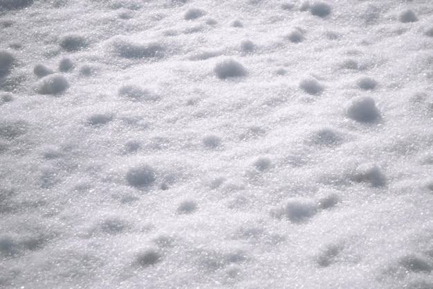 Sfondo Paesaggio invernale La trama della neve