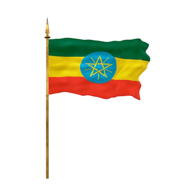 Sfondo per i progettisti Giornata nazionale Bandiera nazionale dell'Etiopia