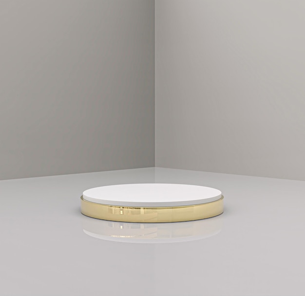 Sfondo Podio Mockup 3d Render
